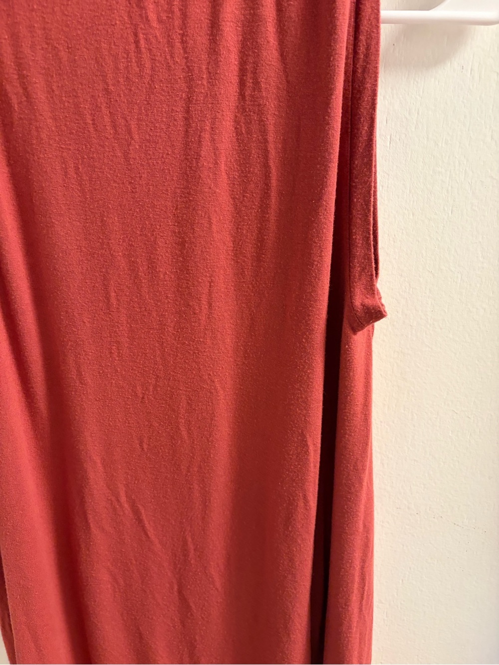 Daily Ritual Rust Red Crewneck Tank Dress - Picture 5 of 8